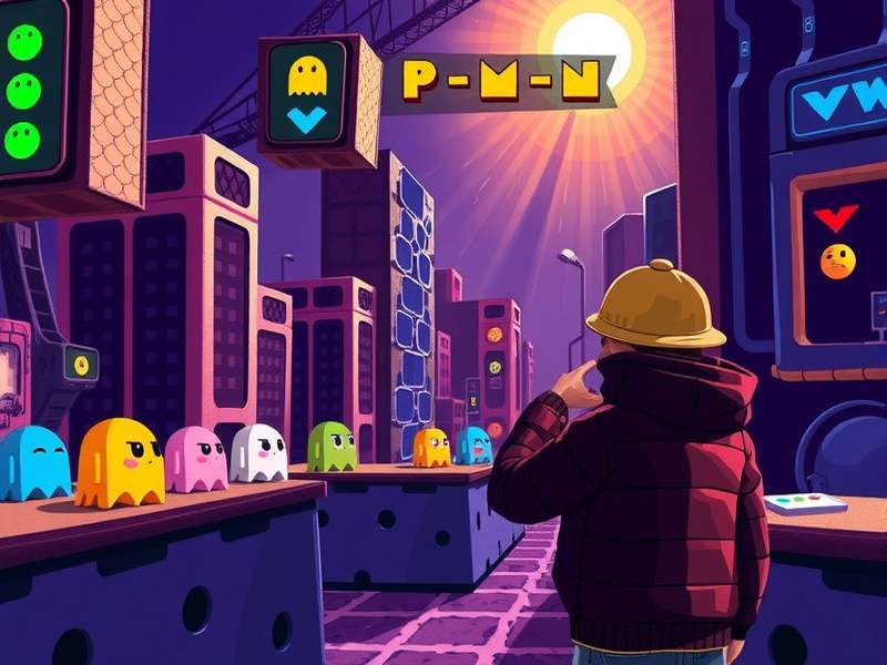 PAC-MAN GameCube Game Cover Art - Rare Collectible