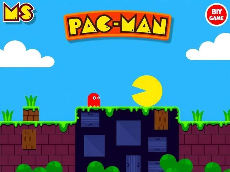 MS PAC MAN Gameplay - Classic arcade screenshot