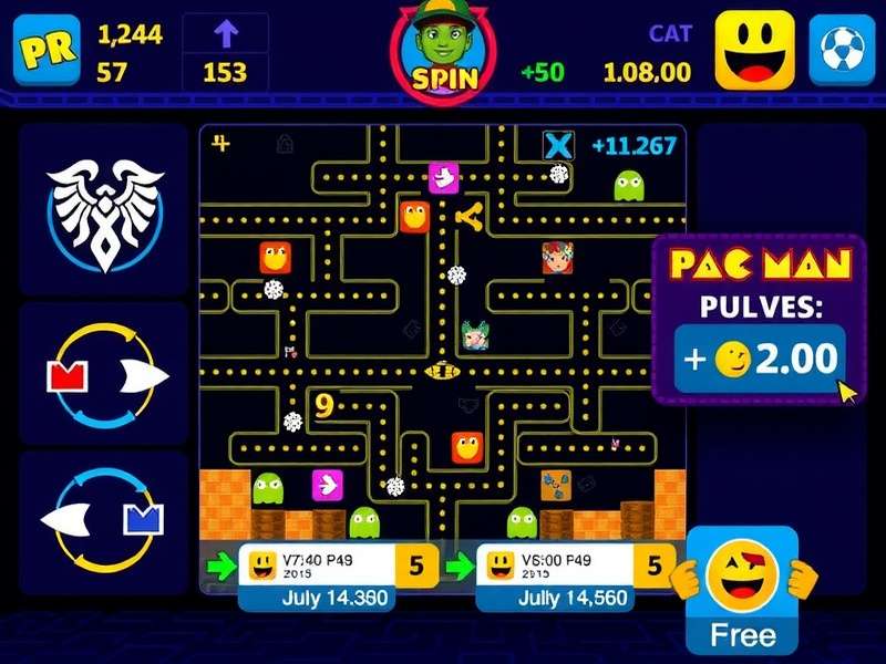 PAC MAN arcade machine in an Indian gaming cafe