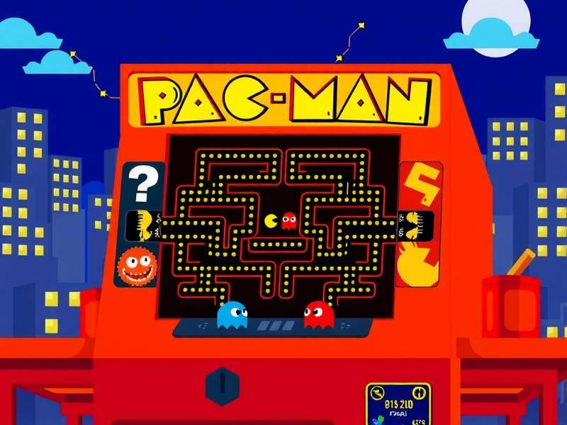 Vintage PAC MAN Arcade Machine for Sale