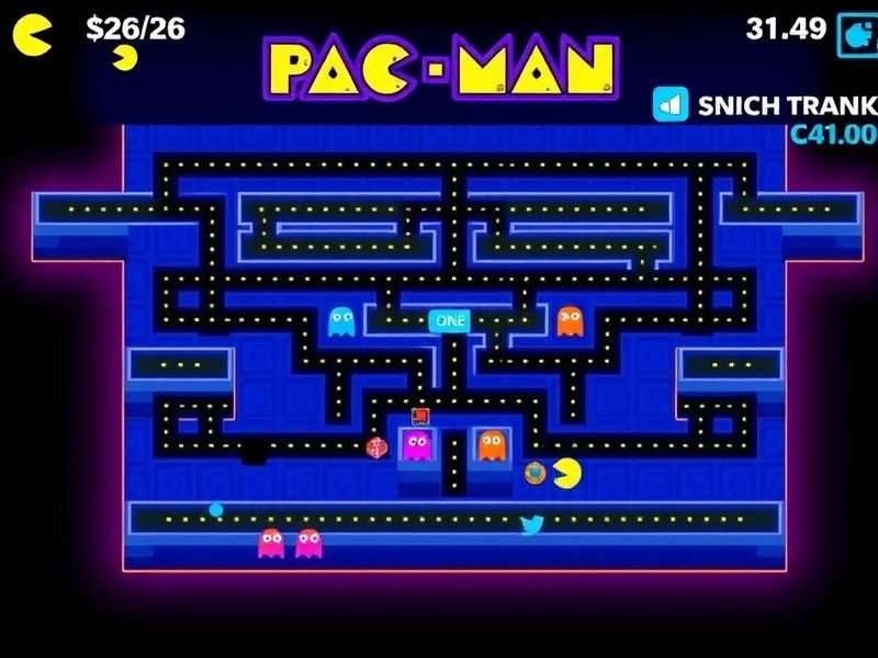 PAC MAN game cover art available on Amazon