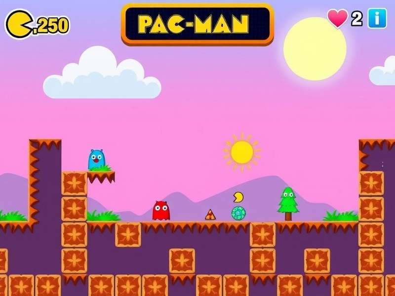 PAC-MAN gameplay screenshot on Android phone
