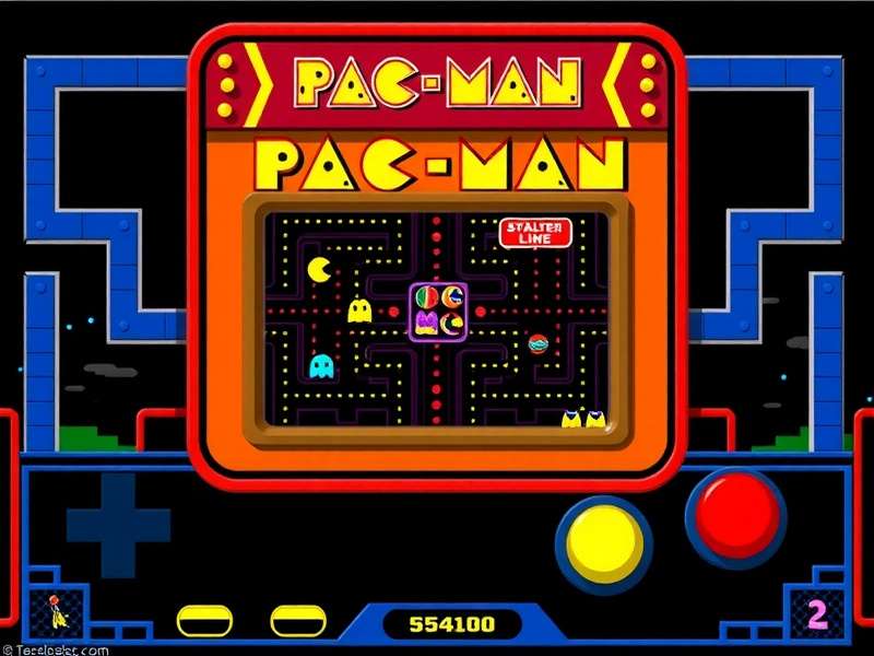 Ms Pac Man Game Gear gameplay screenshot