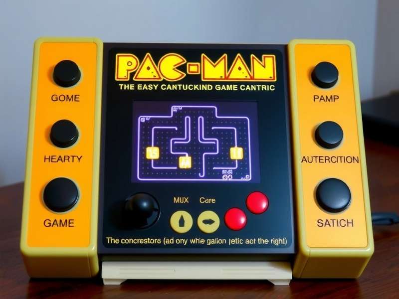 Vintage 1980 Namco PAC MAN arcade cabinet in excellent condition