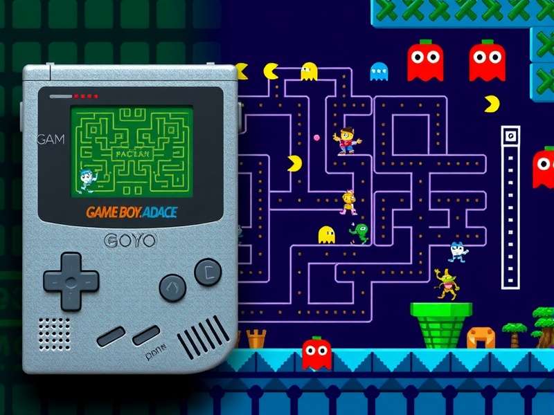 Ms. Pac-Man Game Boy Advance gameplay screenshot