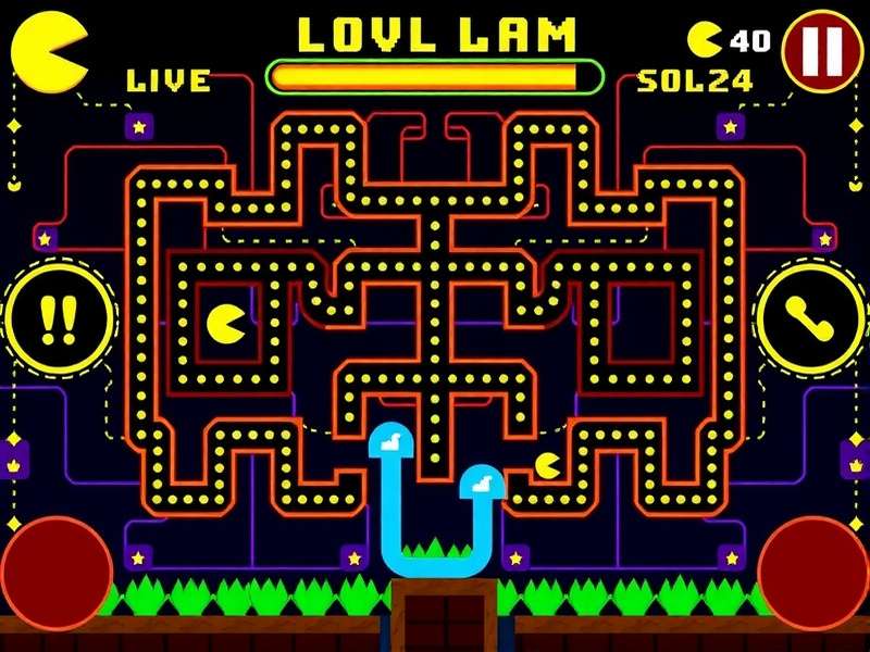 Official PAC-MAN game screenshot on Google Play Store