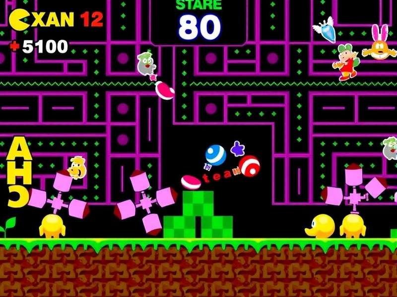 PAC MAN GameCube game cover featuring PAC MAN in 3D environment