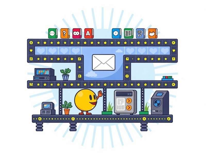 The iconic Pacman Google Doodle homepage from 2010