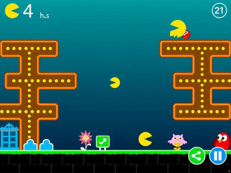 PAC-MAN Ghost Movement Pattern Analysis Chart