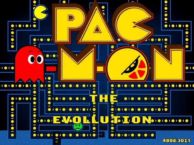 Pac-Man Evolution Timeline showing games from 1980 to present