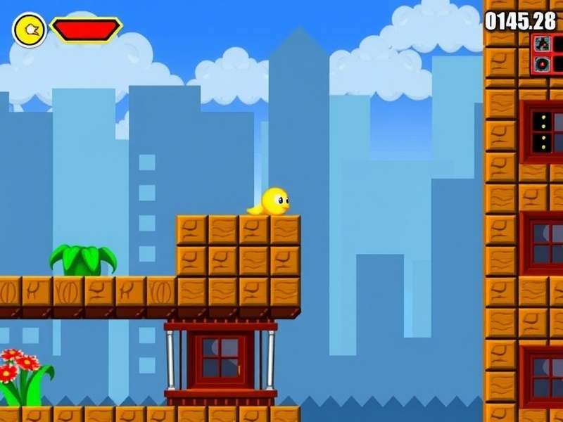 Classic Pac-Man arcade cabinet glowing in a dark room