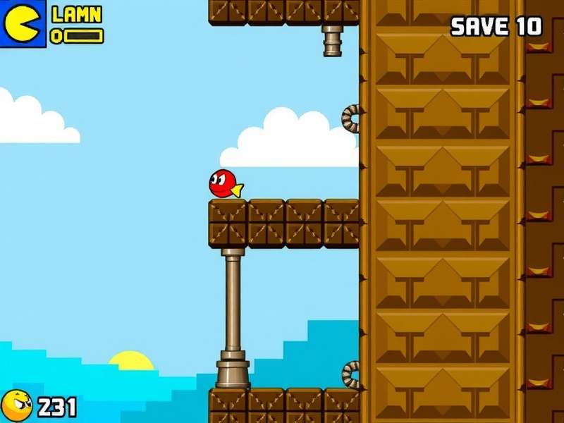 A detailed collage of Pac-Man arcade cabinet art, sprite sheets, and classic gameplay screenshots