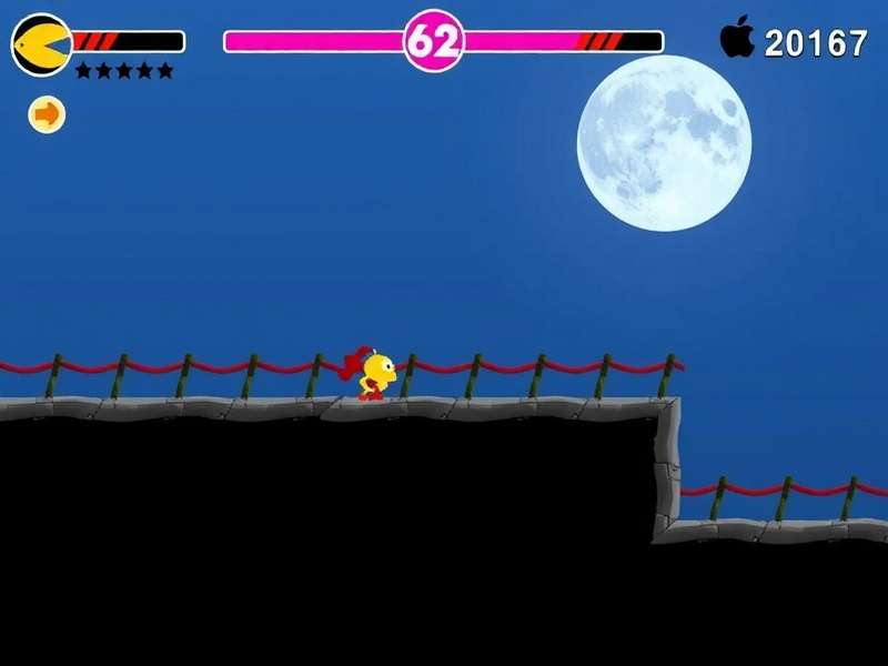 PAC-MAN gameplay on PlayStation 5 with vibrant next-gen graphics