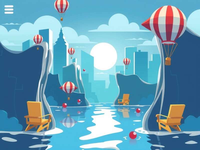 PAC-MAN maze with Google Doodle elements blending classic and modern design