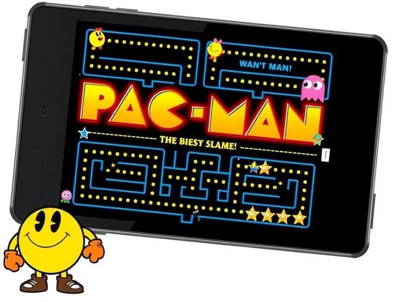 Original PAC MAN Game Arcade Cabinet from 1980
