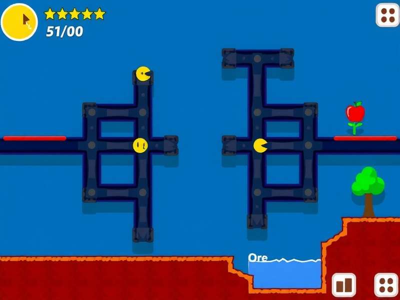PAC MAN — The legendary arcade maze game from Namco, now playable as Pacman Free Online Game