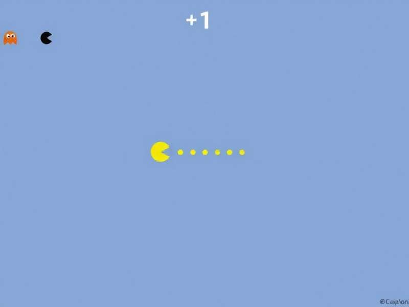 Pacman Juego – classic PAC MAN arcade illustration