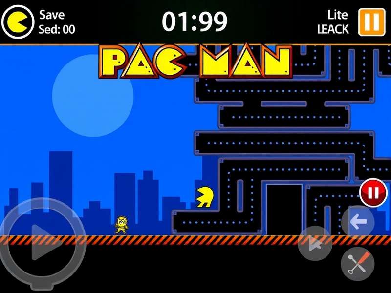 PAC MAN game free no download – classic maze gameplay on browser