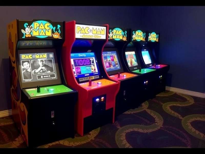 Pac Man arcade game machine for sale in India – classic cabinet with joystick and coin slot