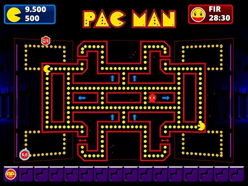 Pac Man Game On Google Doodle - interactive PAC MAN playable directly on Google search